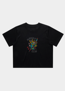 Burnout Club / Wo Cropped Tee