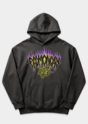 Metal Tiger Faded Relax Hoodie / Front Print