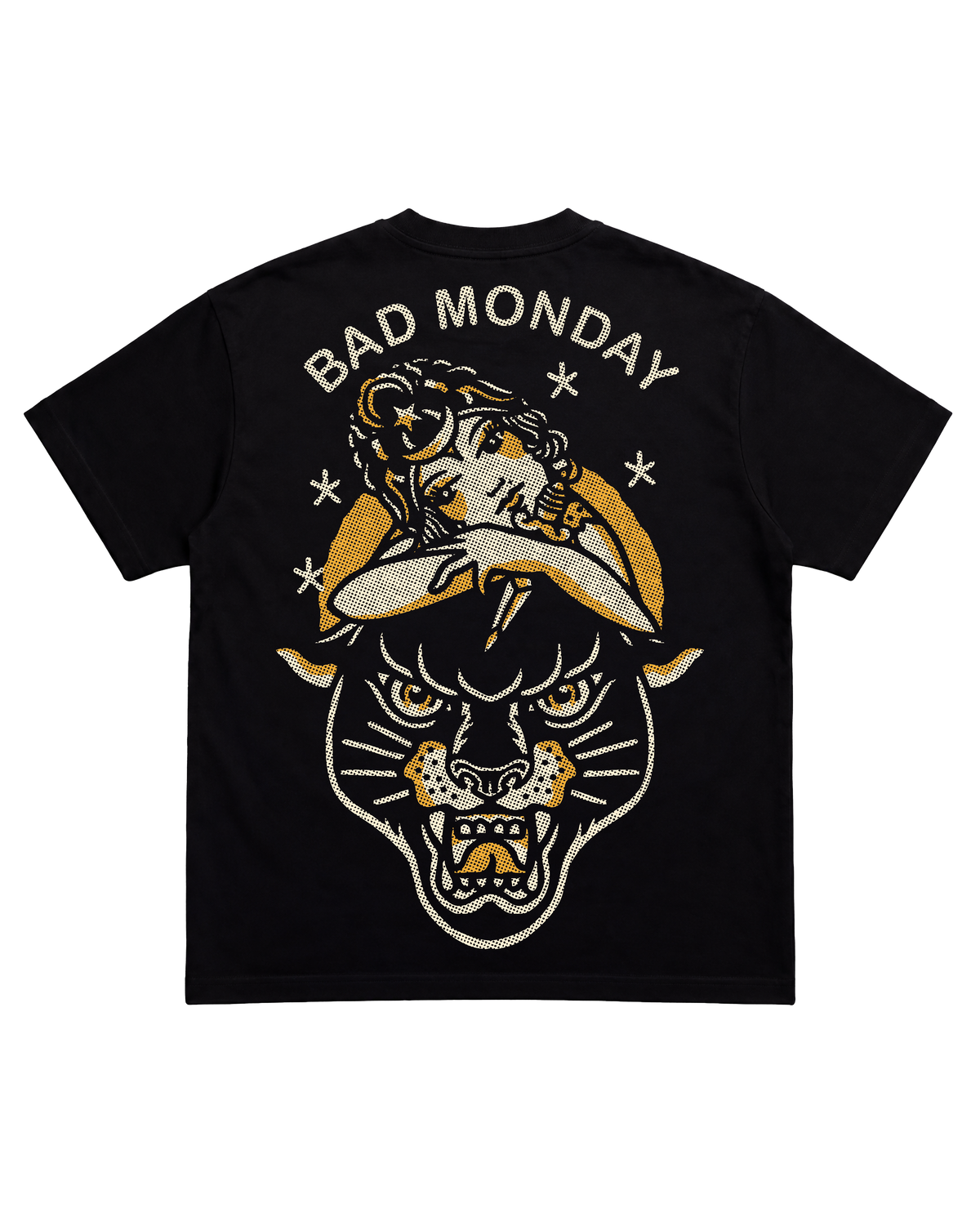 Panther Girl / Heavy Tee Back Print