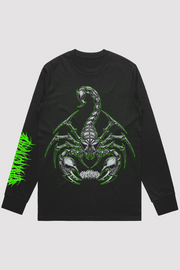 Tribal Scorpion Long Sleeve Tee