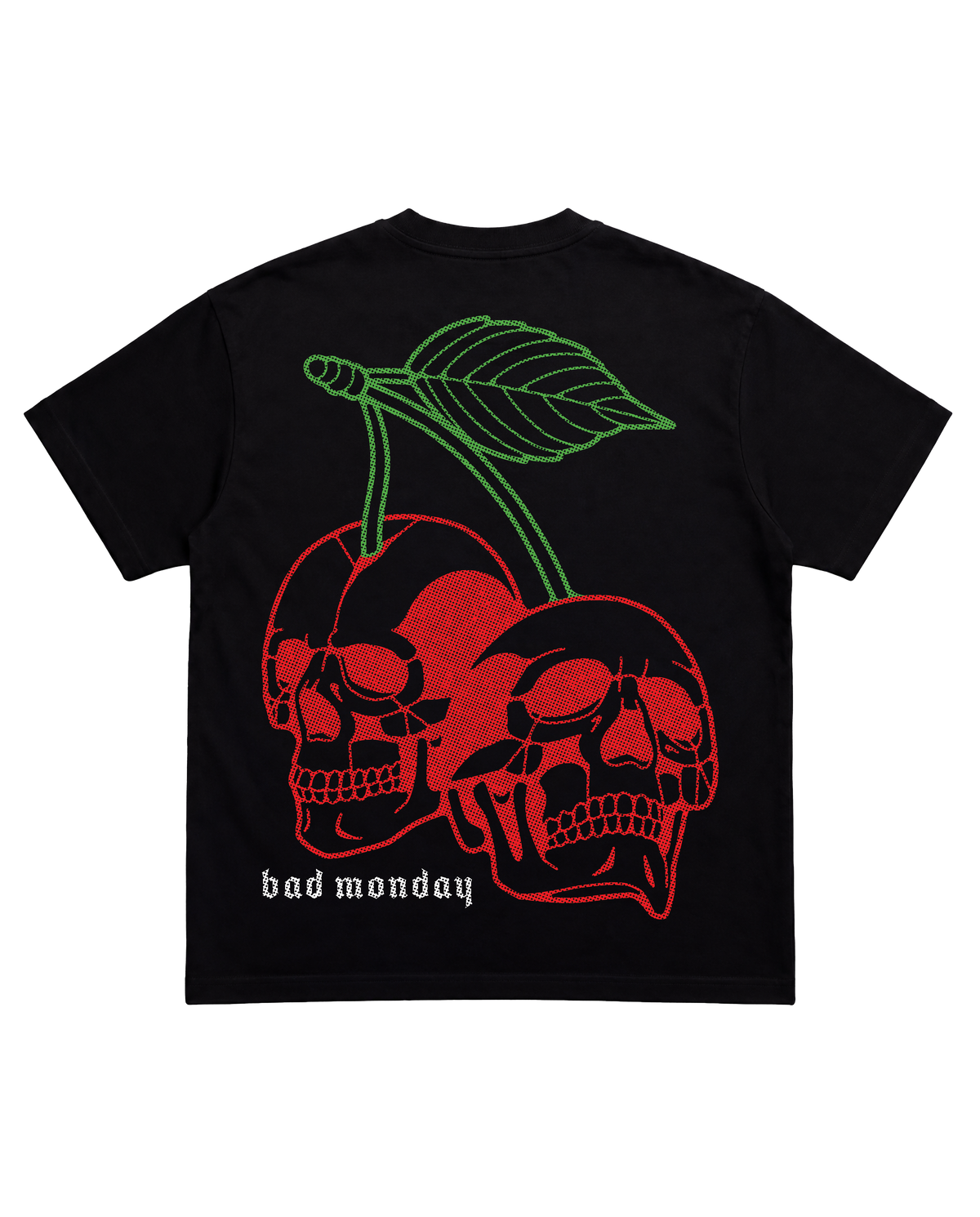 Cherry Skull / Heavy Tee Back Print