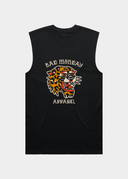 Tiger Front Print / Standard Vest Black