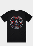 Blue Red CH / Standard Tee Black