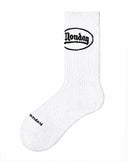 White Oval Socks