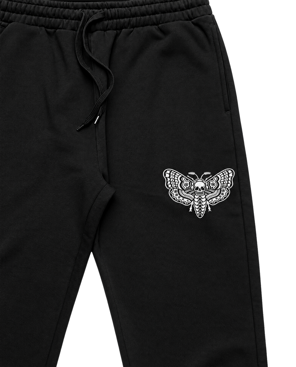 Embroidered DM / Cuffed Jogger