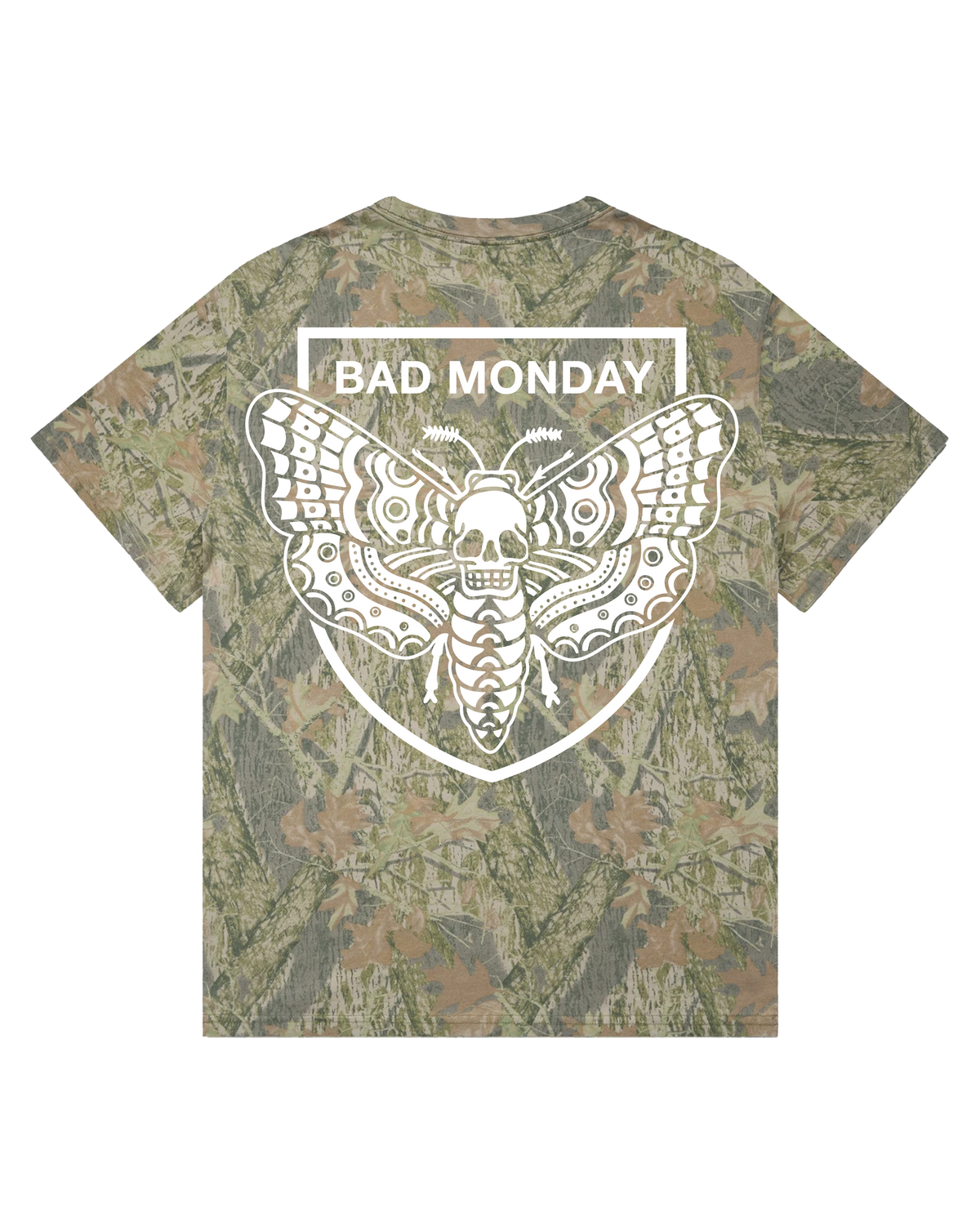 Forest Moth / Heavy Tee Back Print