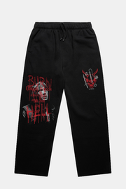 Burn In Hell Cuffless Jogger