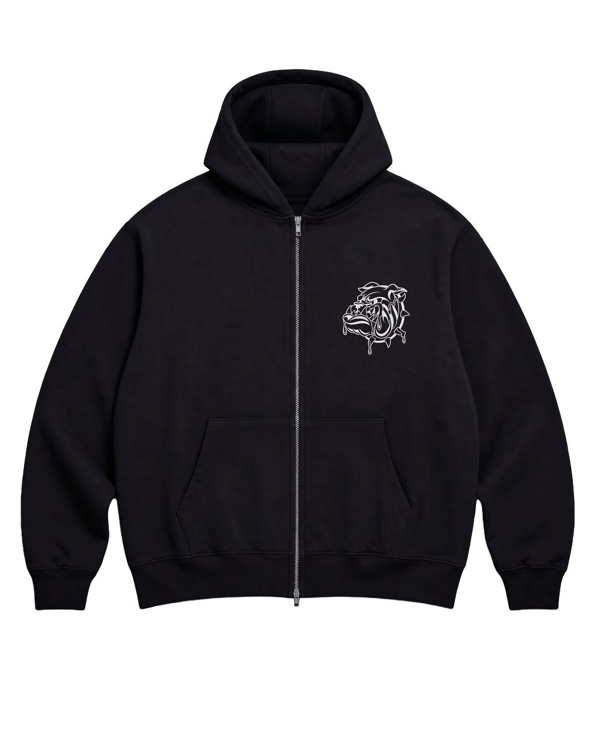 Embroidered Levi Frankenstein / Zip Hood