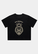 Throwback Classic Sacred Panther / Wo Cropped Tee