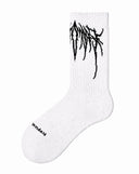 White Metal Socks