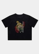 Secretary Dog / Wo Cropped Tee