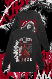 Most Metal Tour Long Sleeve Tee / Vintage