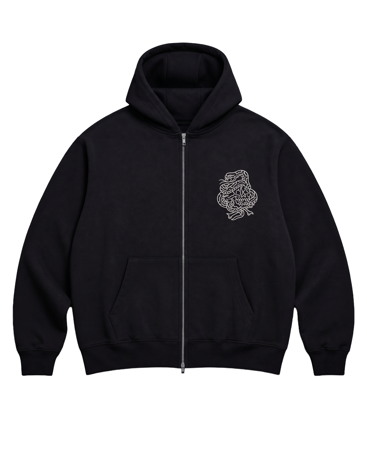 Embroidered Pistol Pete / Zip Hood
