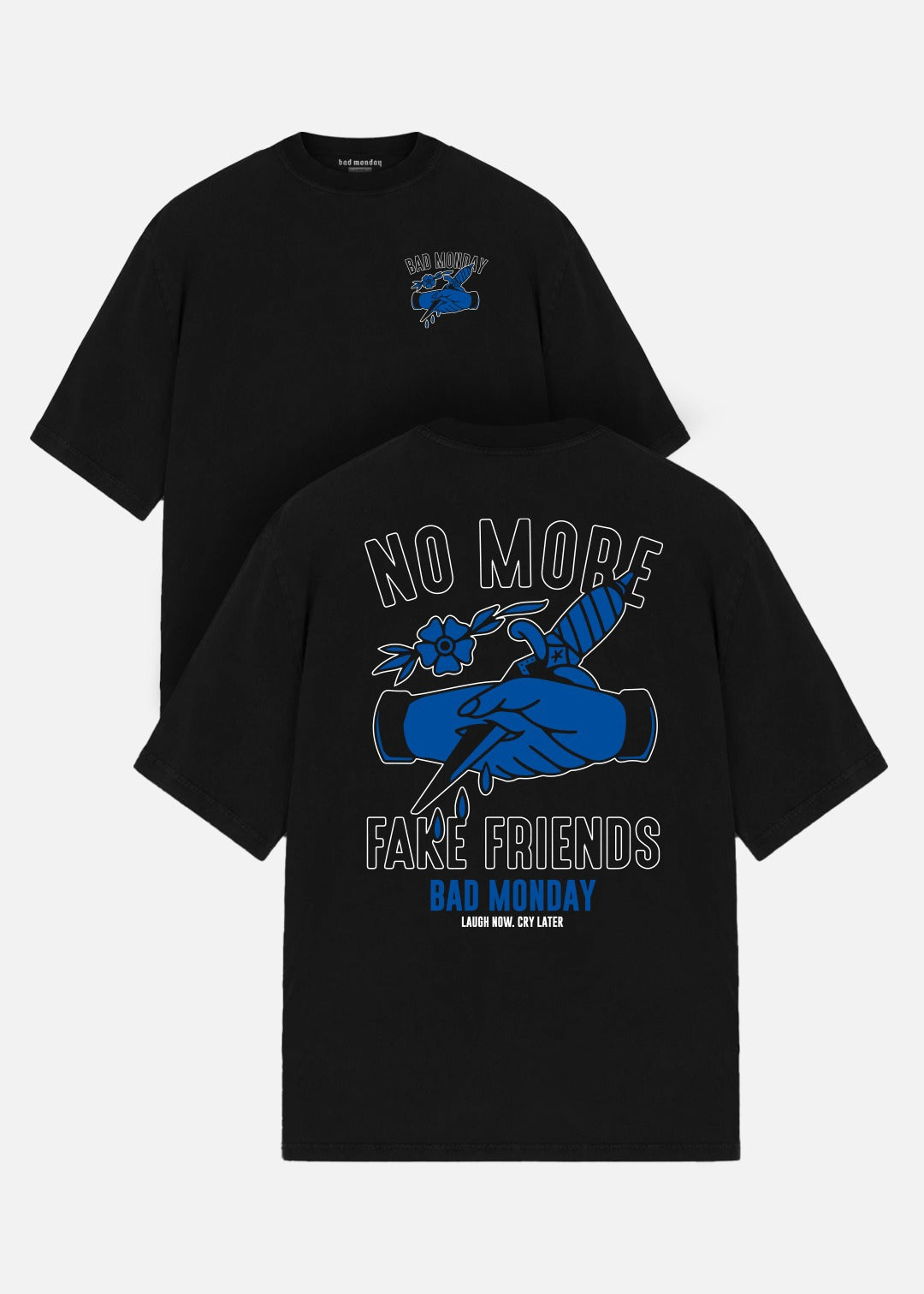 No more clearance fake friends sweatshirt