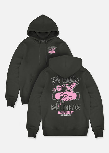 No more clearance fake friends hoodie